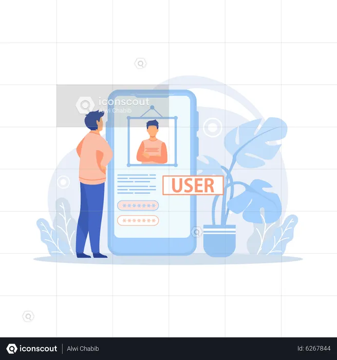 User Profile  Illustration