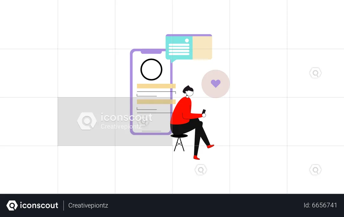 User profile  Illustration