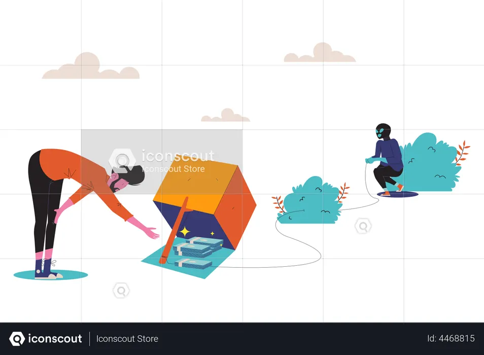 User Scam  Illustration