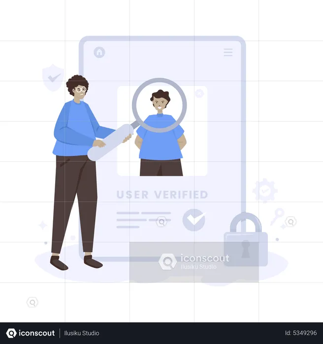 User verification  Illustration