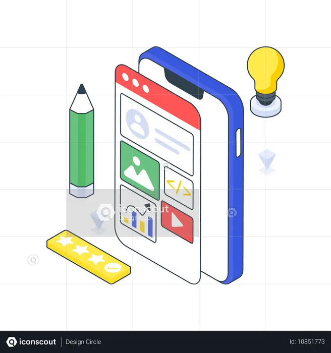 Conception UX  Illustration