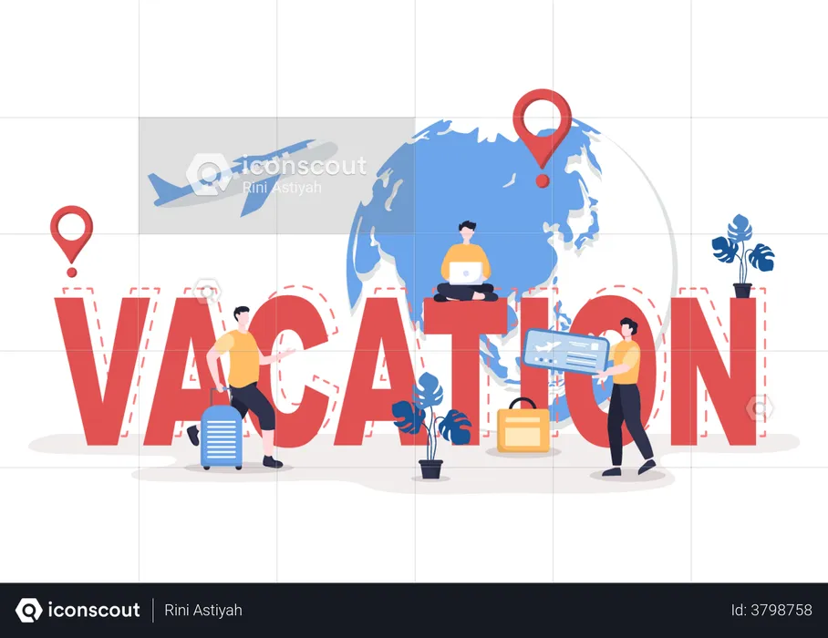 Vacation  Illustration