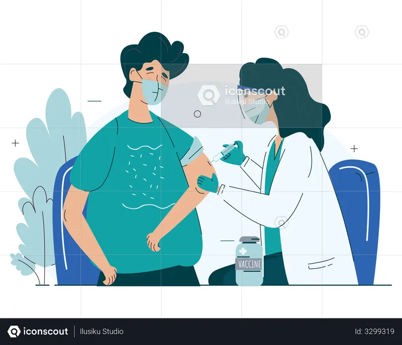 Vaccination  Illustration