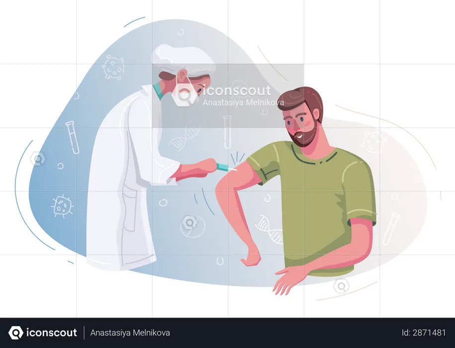 Vaccination  Illustration