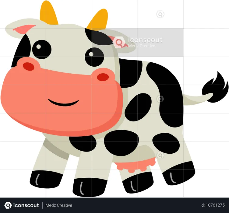 Vache  Illustration