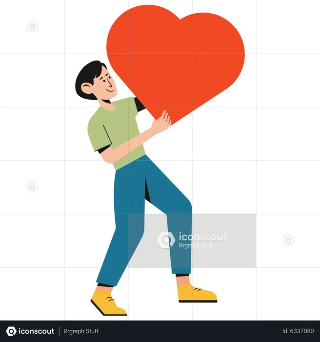 Valentine Love  Illustration