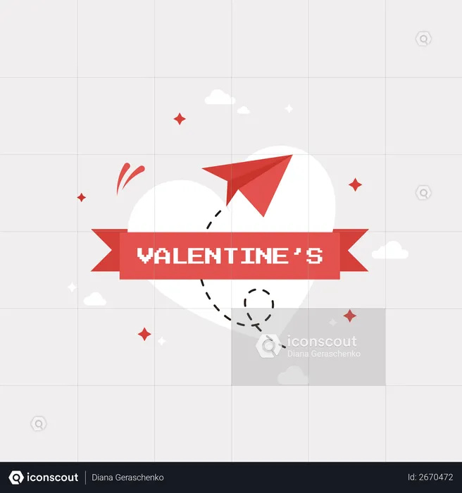 Valentines Day Love  Illustration