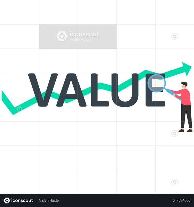Value stock  Illustration