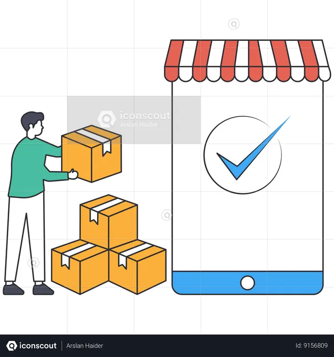 Verified Product  Illustration