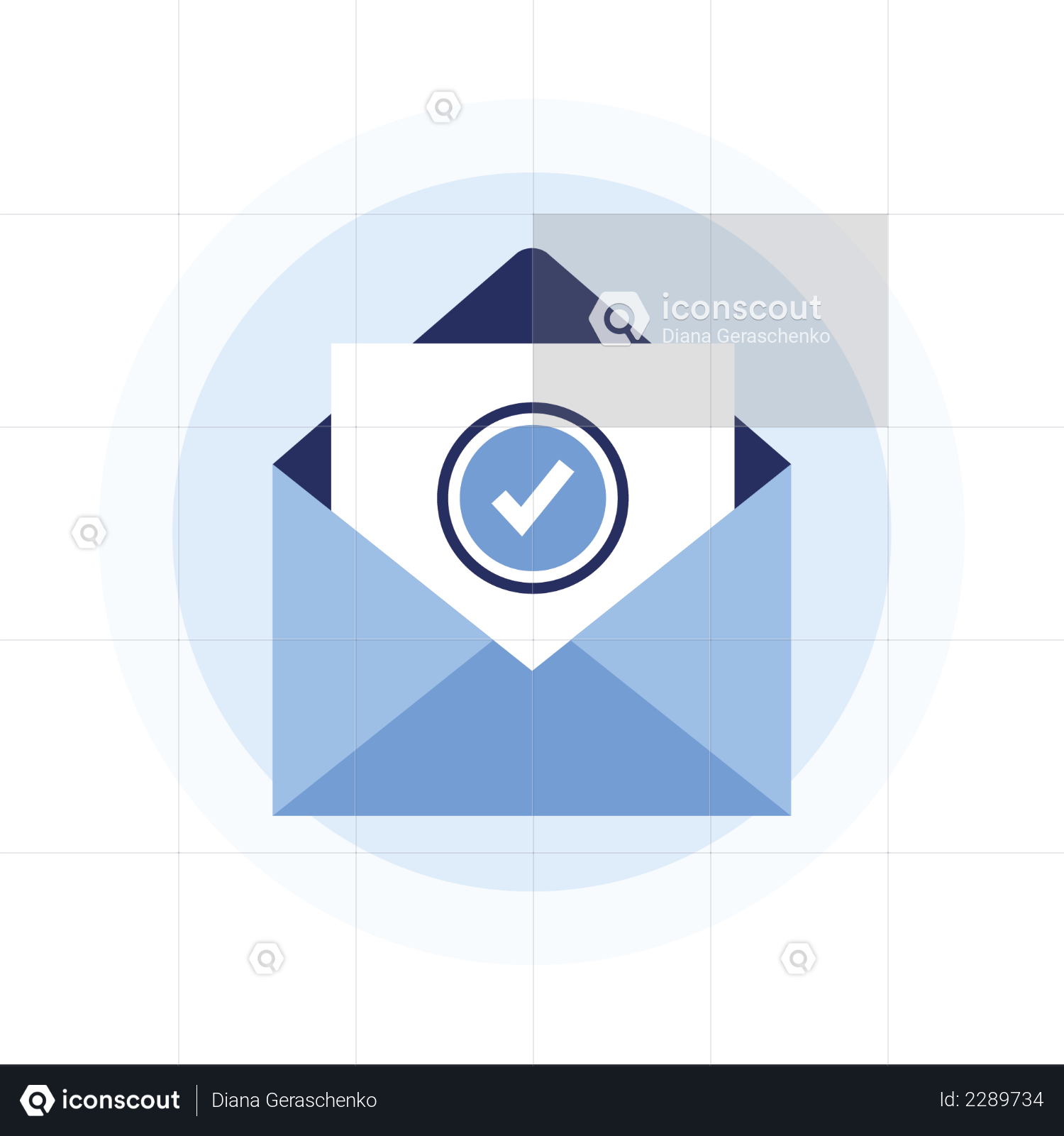 Premium Verify email Illustration download in PNG & Vector format