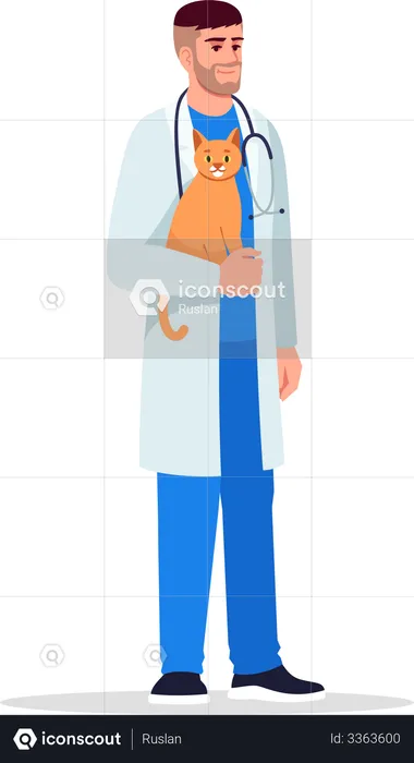 Veterinarian  Illustration