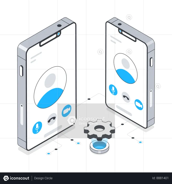 Video call  Illustration