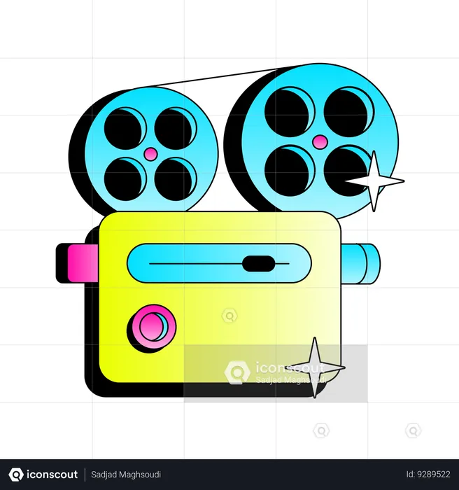 Video Cinema  Illustration