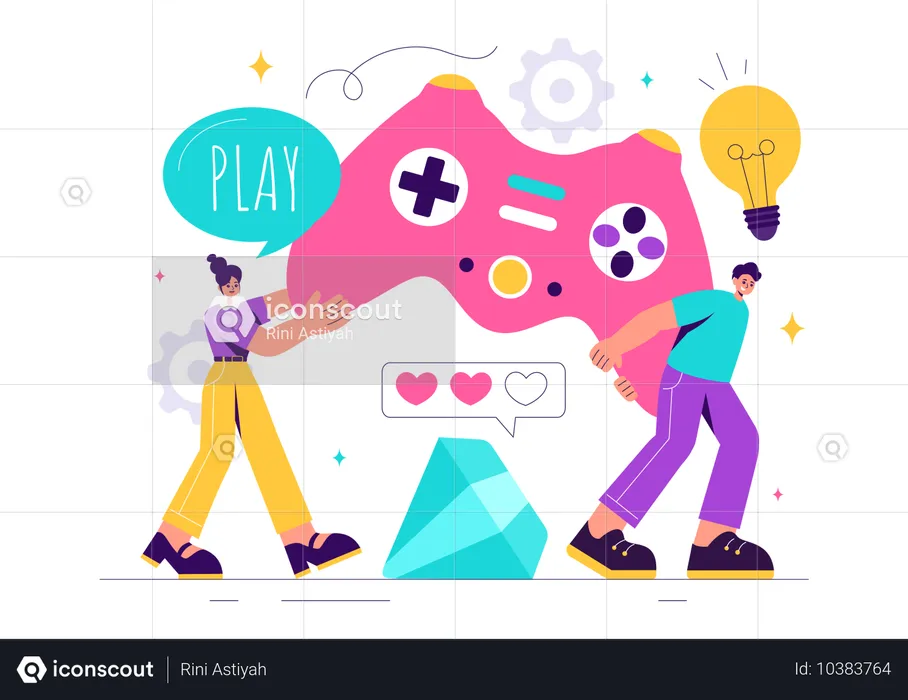 Video Games  Illustration