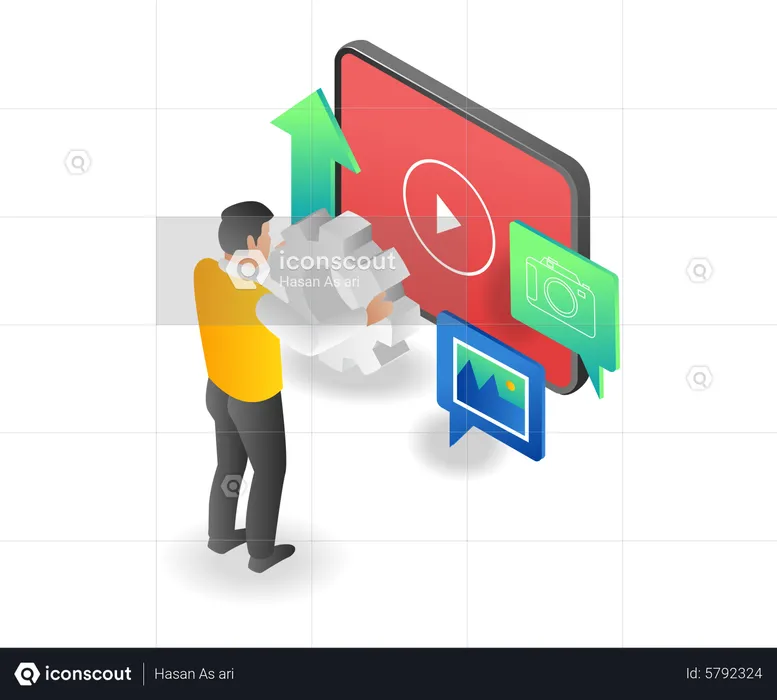 Video production  Illustration