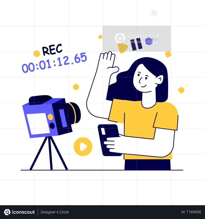 Video Recording  Illustration