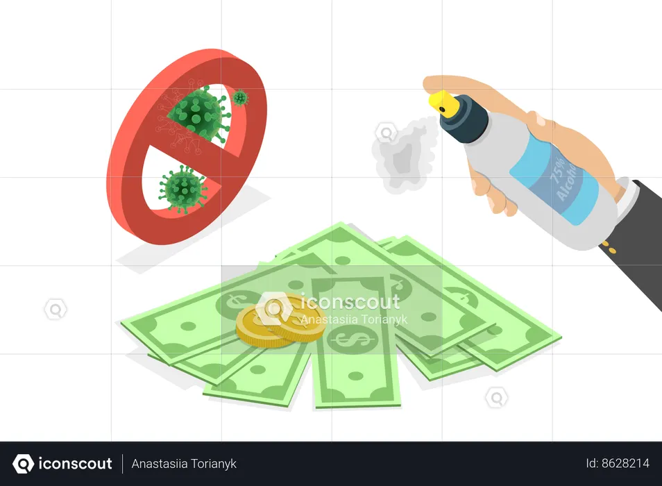 Virus Awareness And Prevention  Illustration