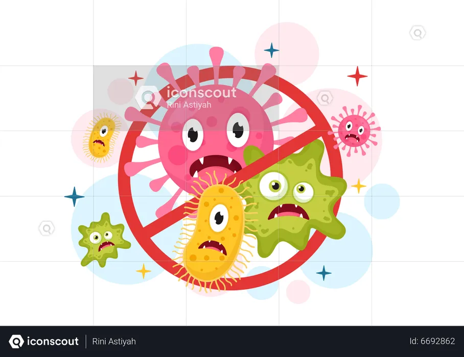 Virus Infection  Illustration