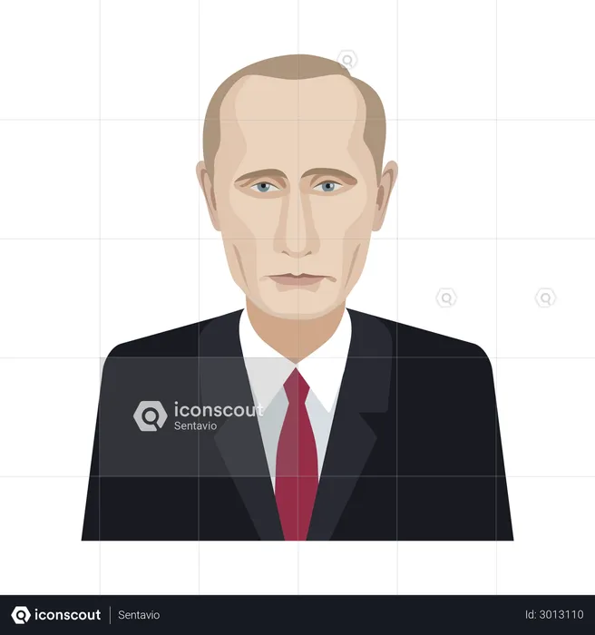 Vladimir Putin  Illustration