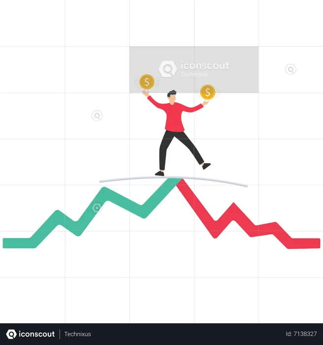 Volatilité des marchés boursiers  Illustration