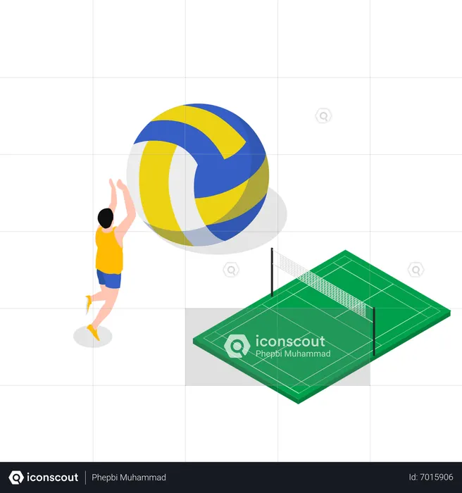 Vóleibol  Ilustración