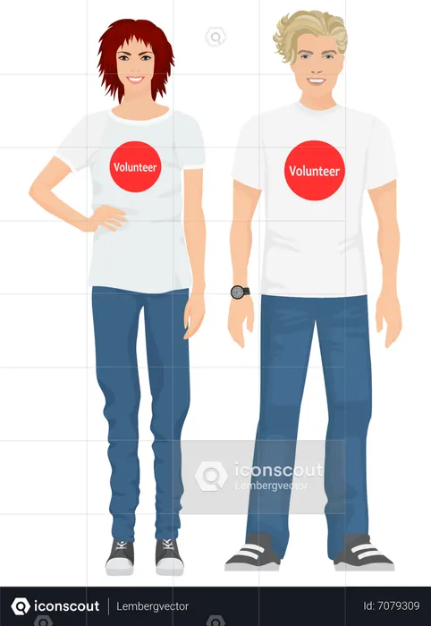 Volunteer  Illustration