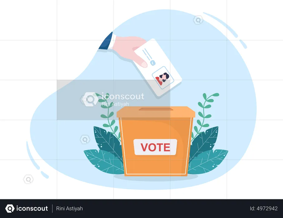 Voting  Illustration