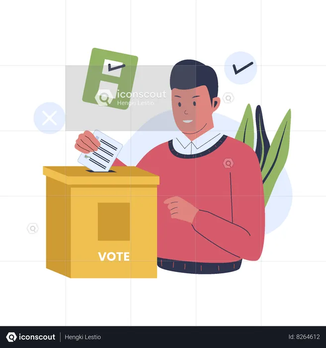 Votação Eleitoral  Ilustração