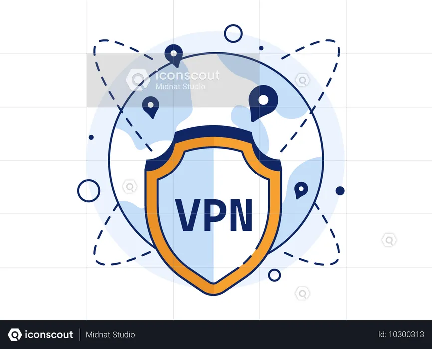 VPN  Ilustração