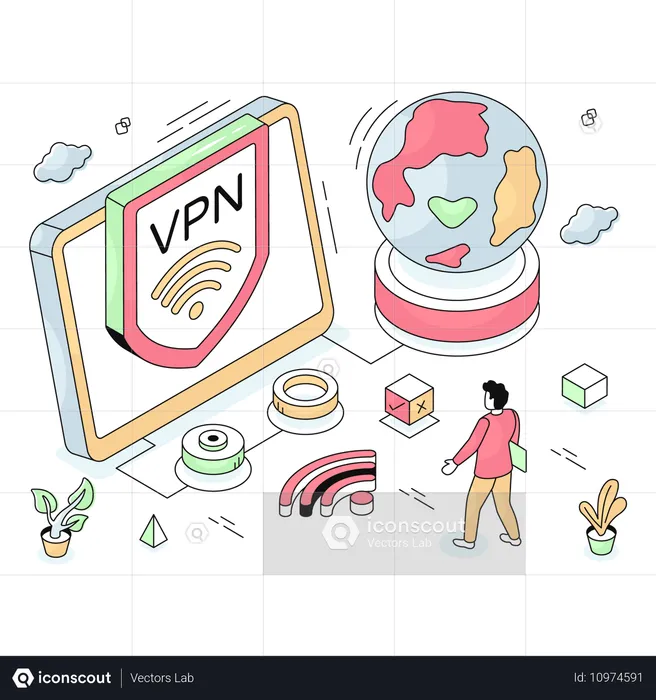 VPN  Illustration