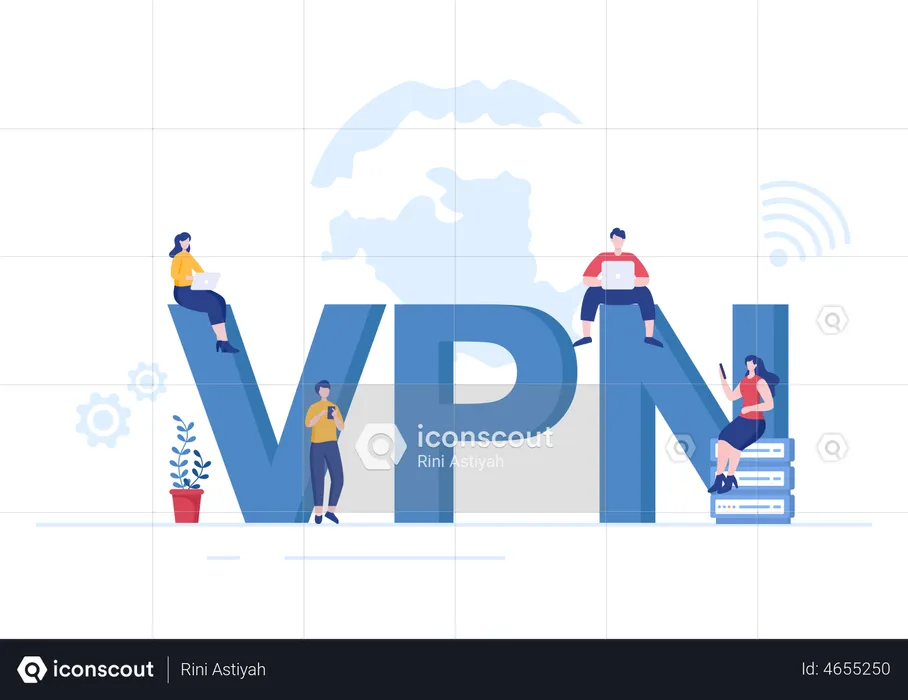 VPN  Ilustración