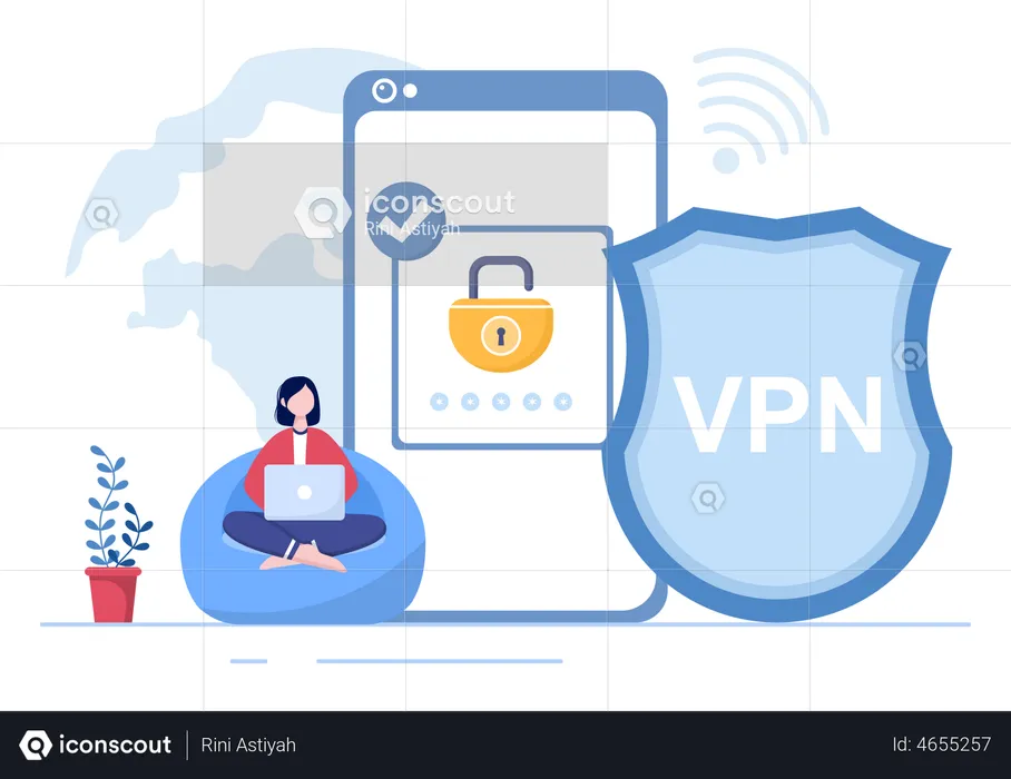 VPN  Illustration