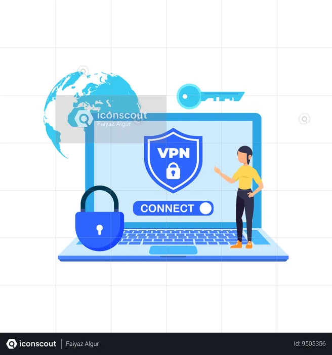 VPN Connect  Illustration