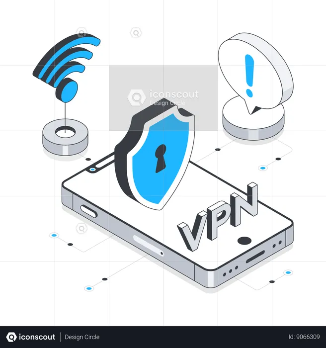 Sécurité VPN  Illustration