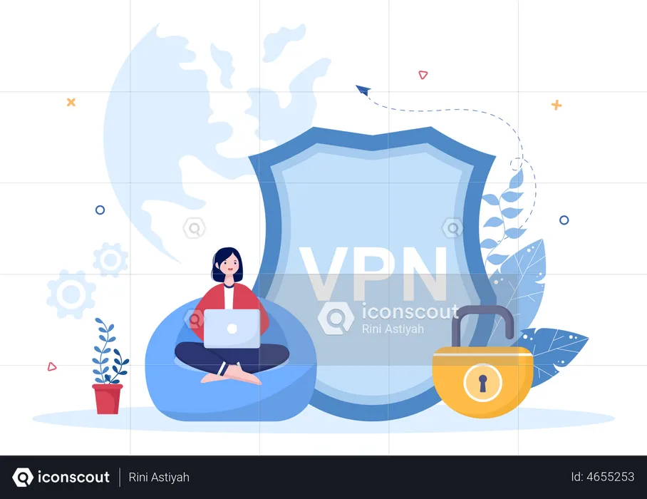 Sécurité VPN  Illustration