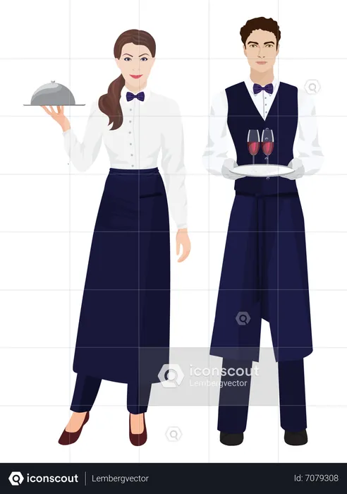 Waiters  Illustration