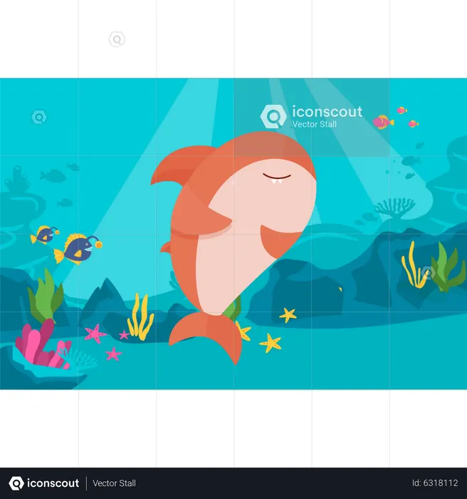 Wal  Illustration