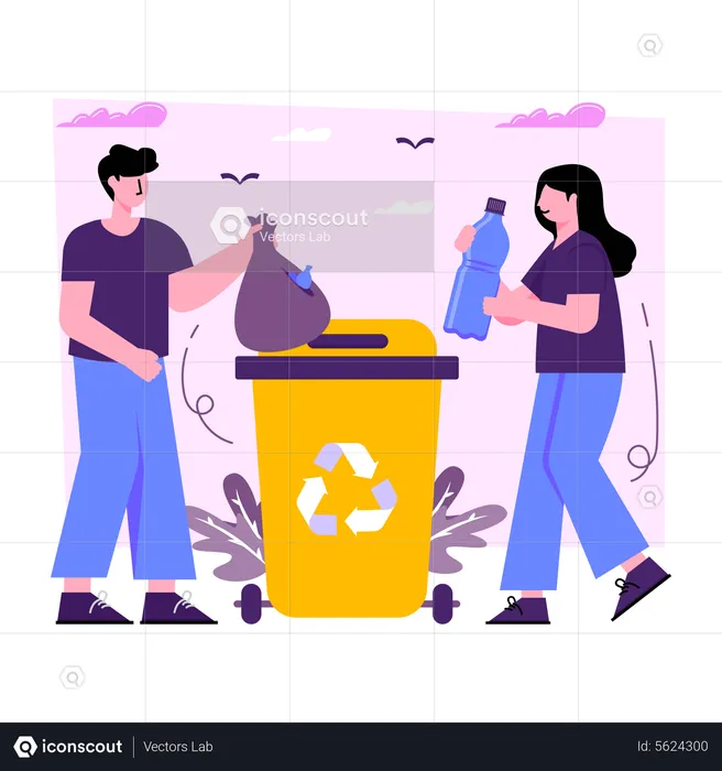 Waste Management  Illustration