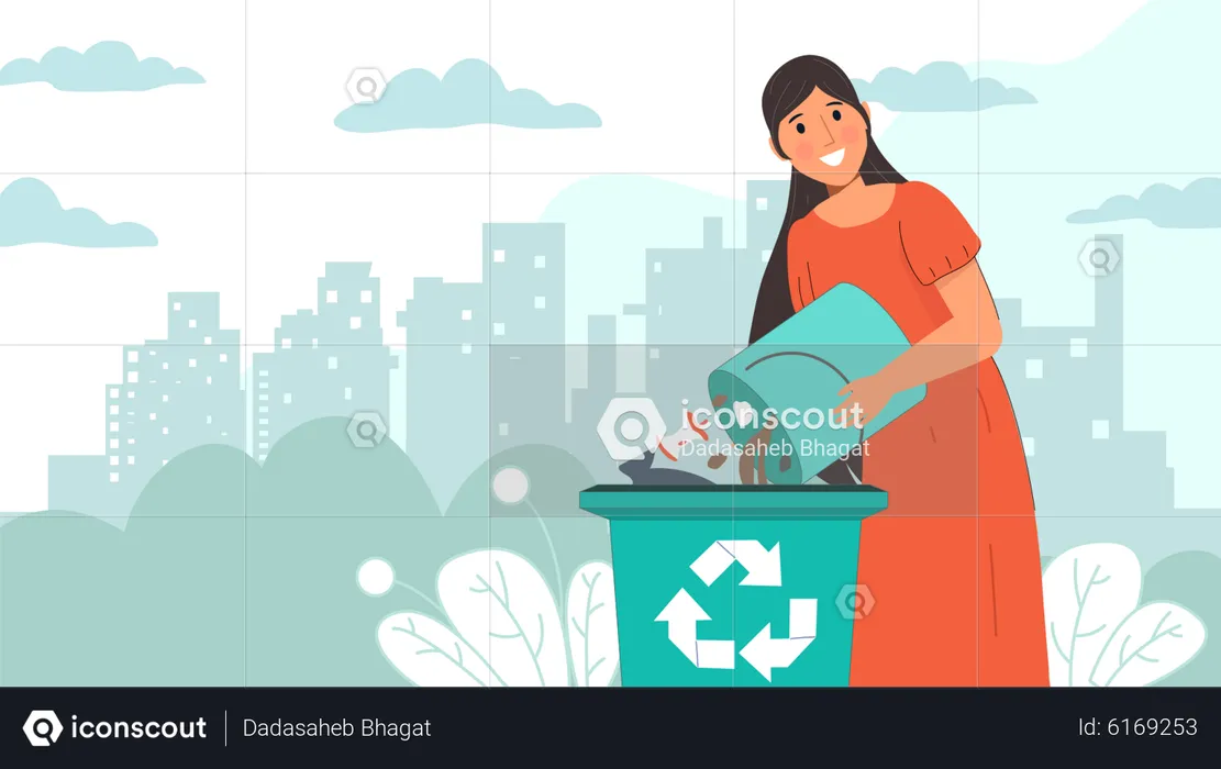Waste Management  Illustration