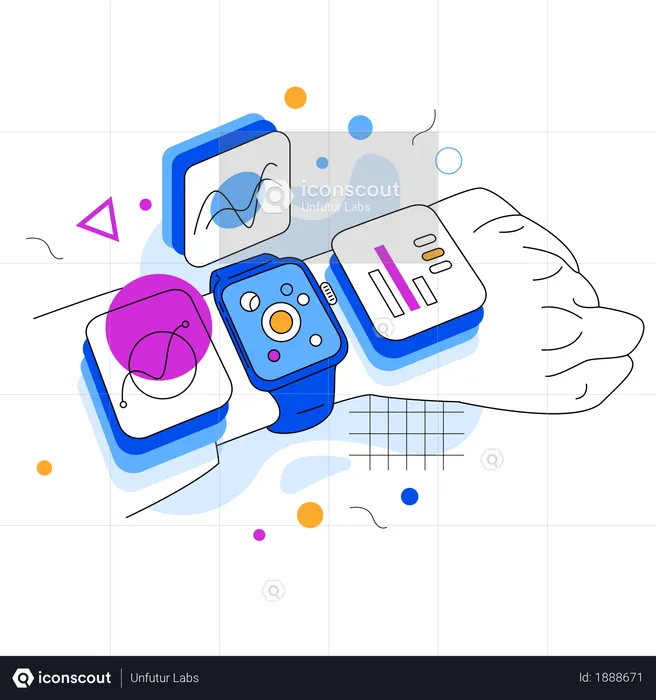 Watch App  Illustration