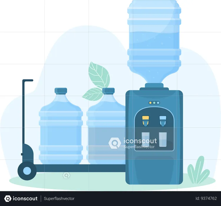 Water Purification Equipment  Illustration