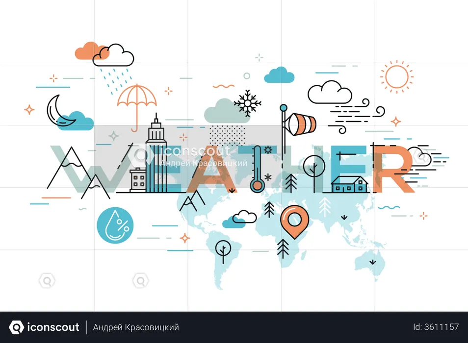 Weather  Illustration