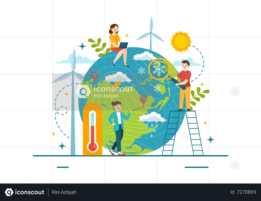 Weather report  Illustration