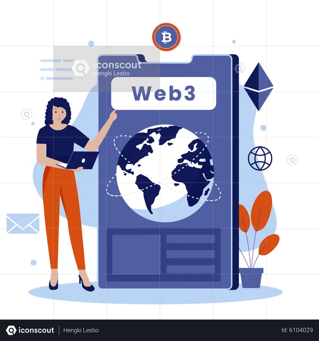 Web 3.0  Illustration