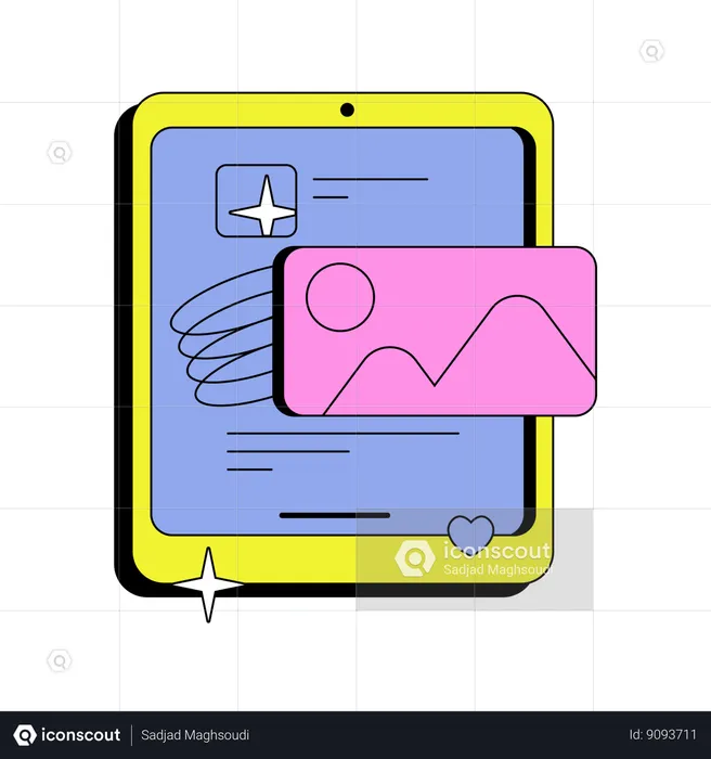 Web design  Illustration