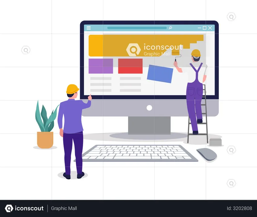 Web Design  Illustration