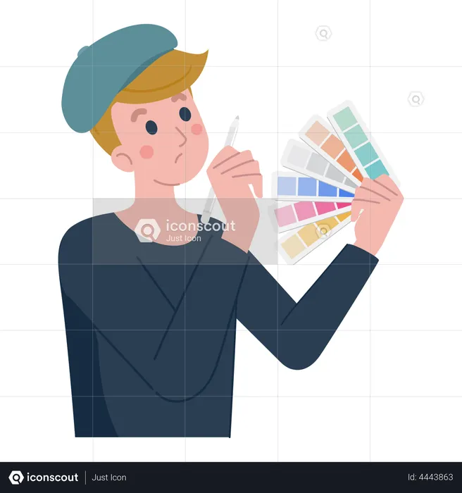 Web Designer  Illustration