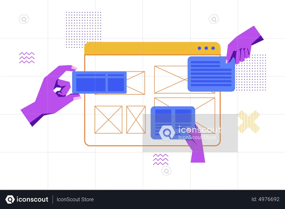 Web Designing  Illustration