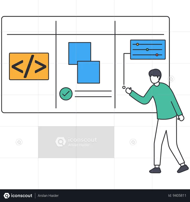 Web development  Illustration