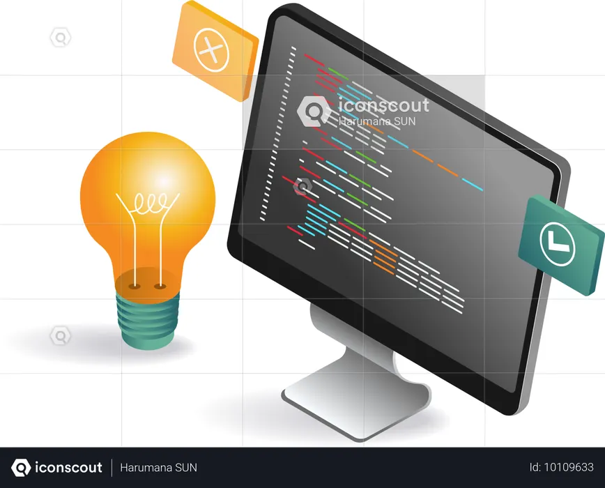 Web development services High-quality web design development services offered in the IT  Illustration